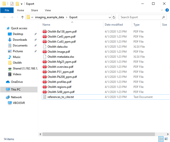 iolite guided examples imaging export 2