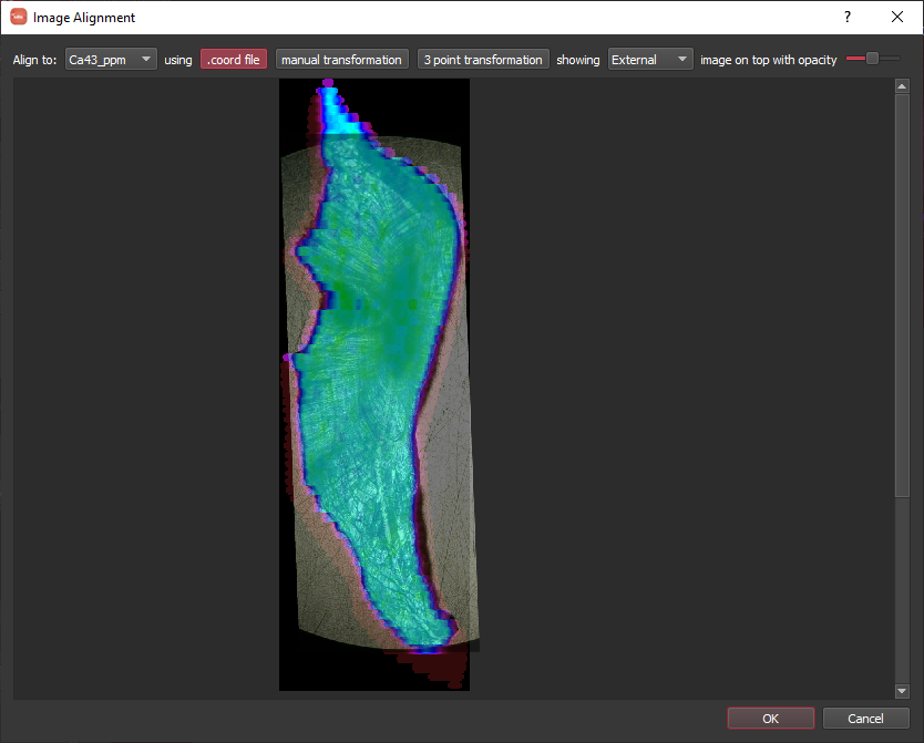 iolite guided examples imaging external dialog