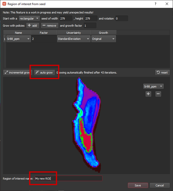 iolite guided examples imaging inspect loupe