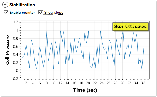 A screenshot of the Stabilization section of the Tune tab